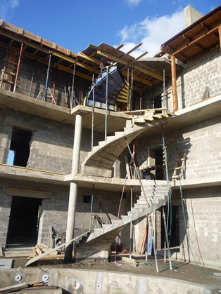 армирование бетонной лестницы арматурой